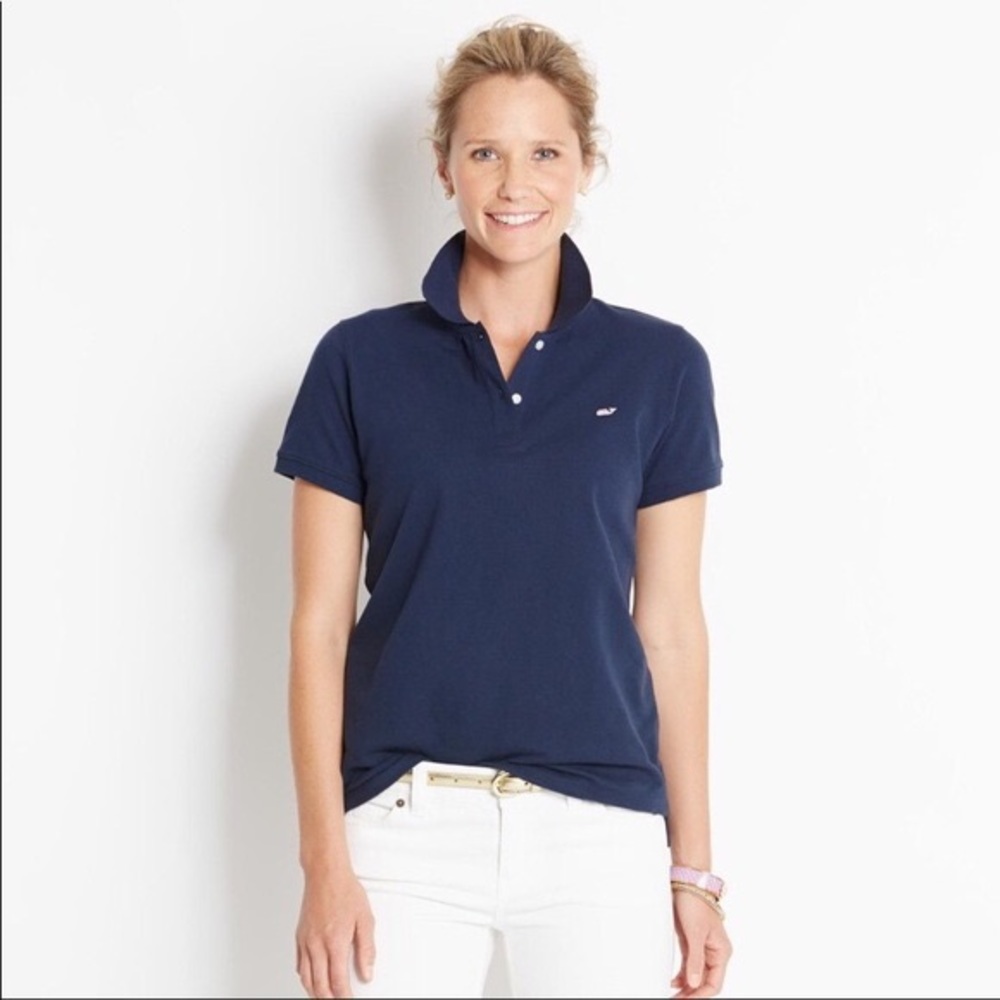 Vineyard Vines Women’s Navy Polo Shirt